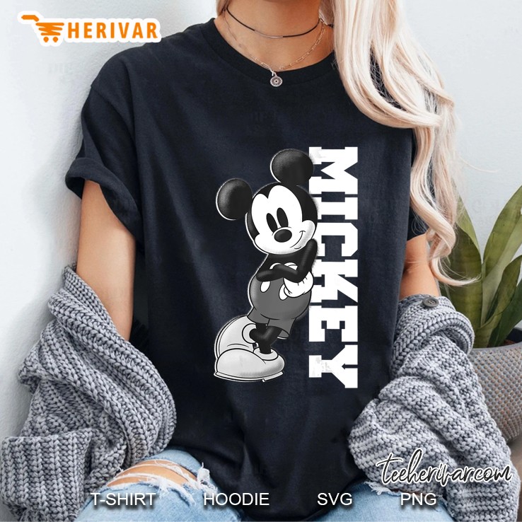 Womens Mickey And Friends Mickey Mouse Lean Ladies Tee