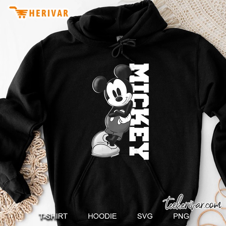 Womens Mickey And Friends Mickey Mouse Lean Hoodie