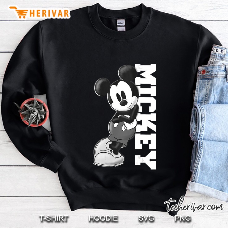 Womens Mickey And Friends Mickey Mouse Lean Sweatshirt