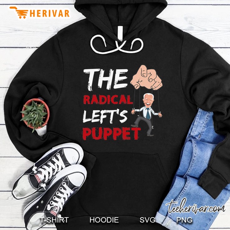 Funny Joe Biden Puppet Anti Joe Biden Anti Democrat Hoodie