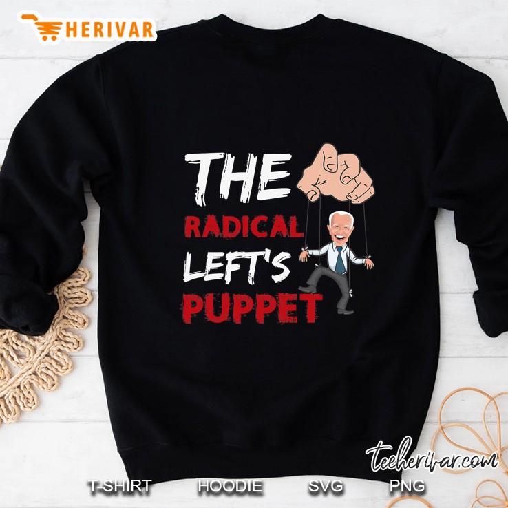 Funny Joe Biden Puppet Anti Joe Biden Anti Democrat Sweatshirt