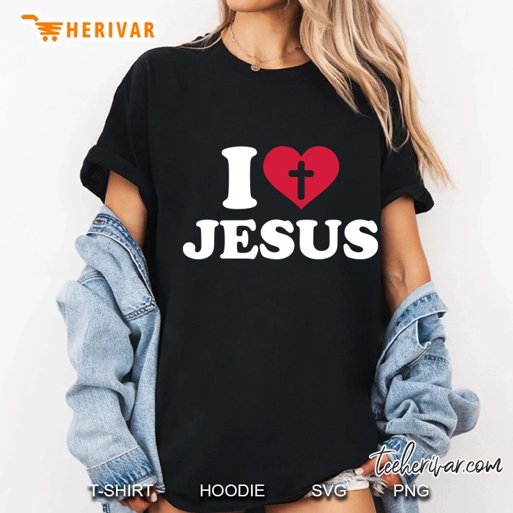 I Love Jesus Ladies Tee