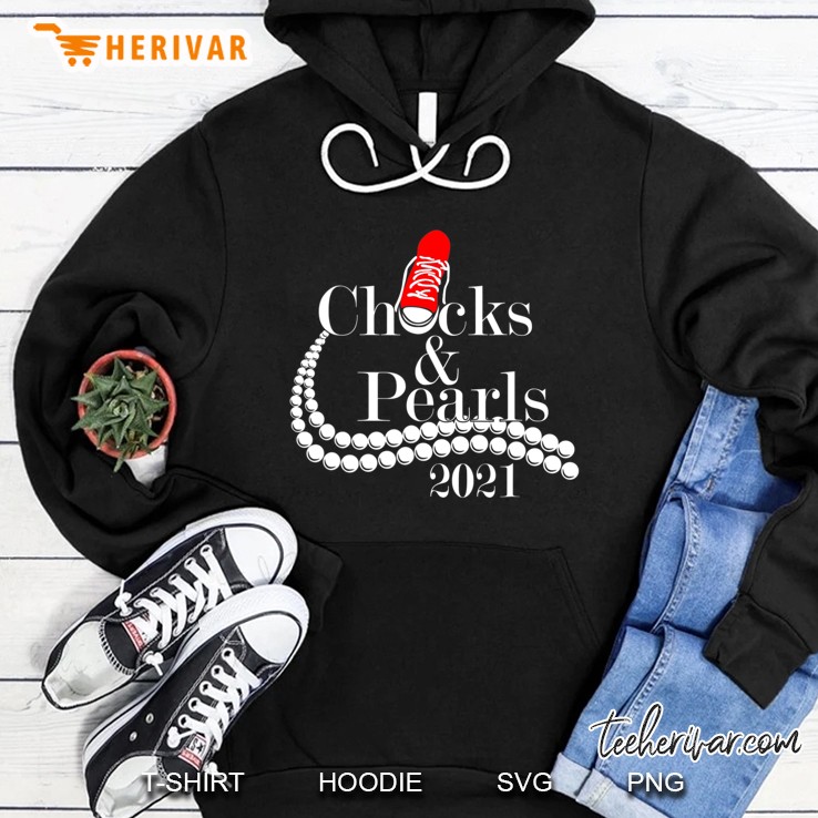 Chucks And Pearls Hoodie