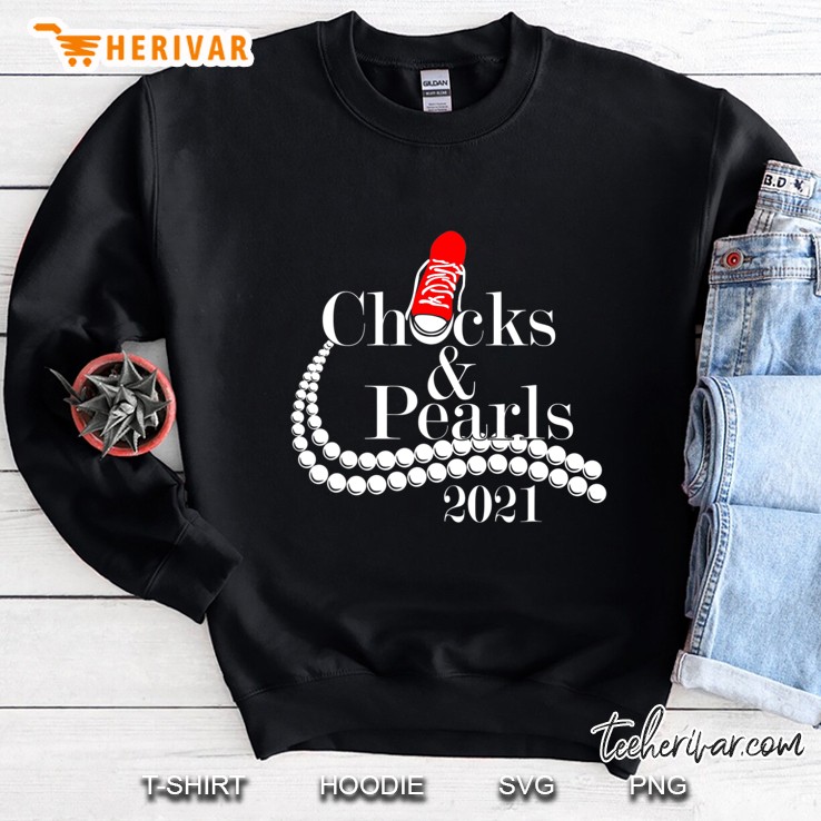 Chucks And Pearls Sweatshirt