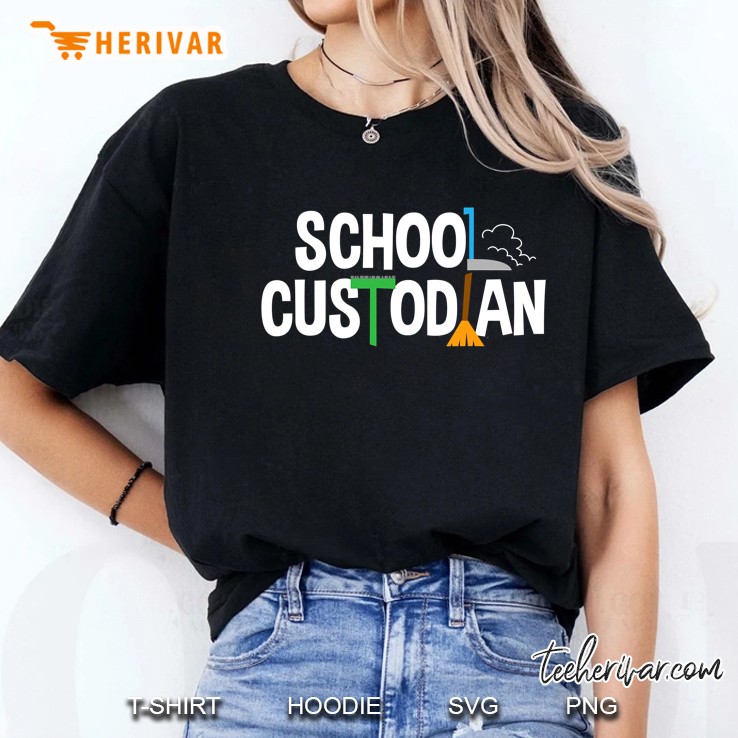 School Custodian Appreciation Gift Janitor Ladies Tee
