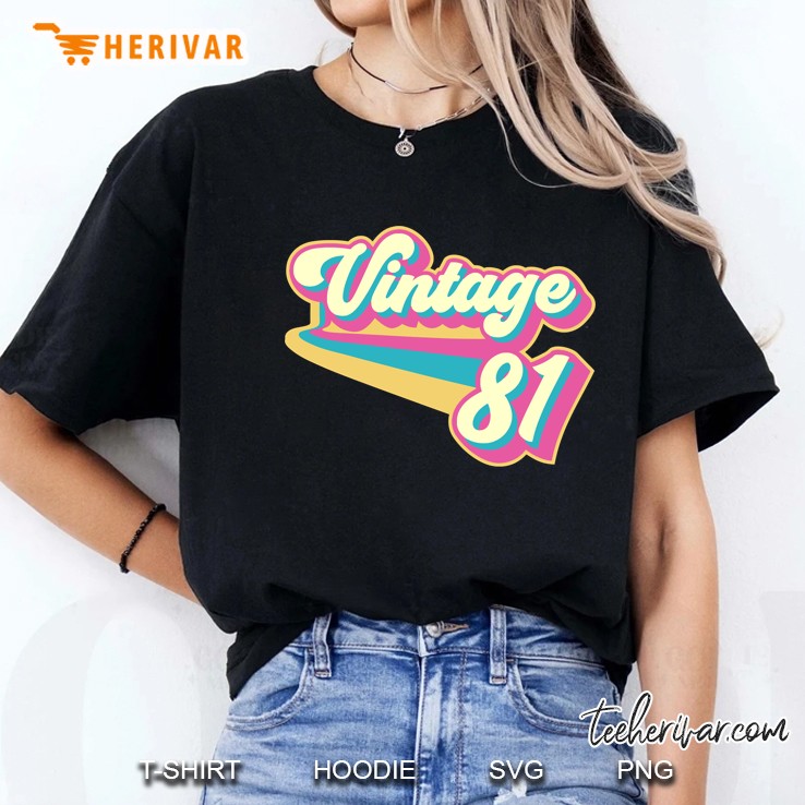 Vintage 1981 Ver2 Ladies Tee