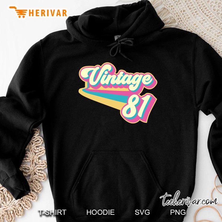 Vintage 1981 Ver2 Hoodie