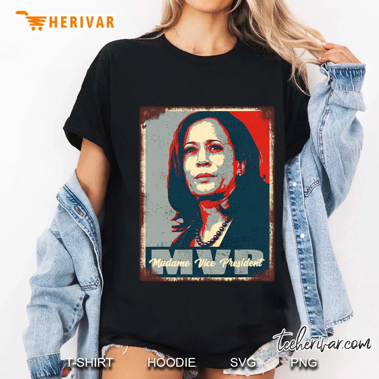 Vintage Old Rusty Tin Design - Mvp Kamala Harris Ladies Tee