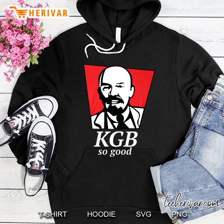 KGB So Good Vladimir Lenin Soviet Union USSR KFC Parody Hoodie