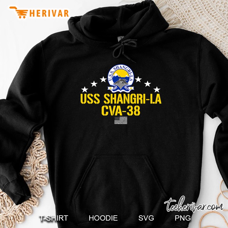 Uss Shangri-La Cva-38 Ver2 Hoodie