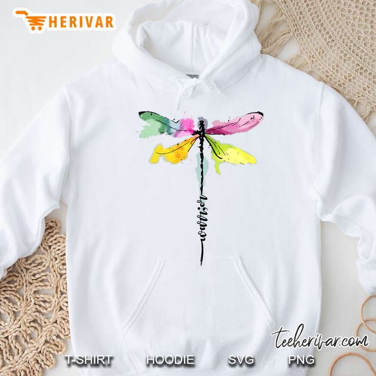 Dragonfly Warrior Semicolon Suicide Prevention Awareness Hoodie