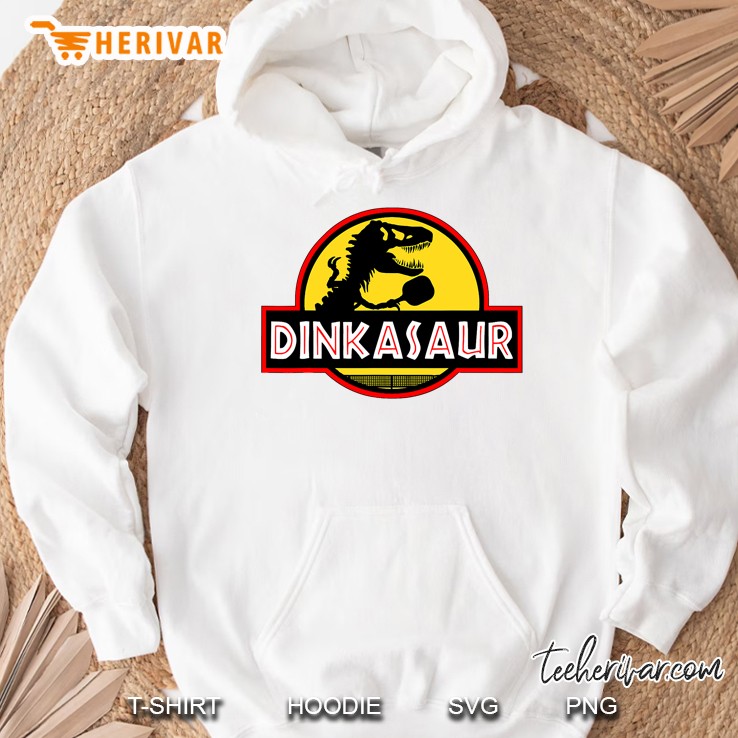 Funny Dinkasaur Pickleball Dink Hoodie