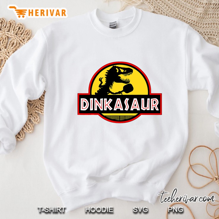 Funny Dinkasaur Pickleball Dink Sweatshirt