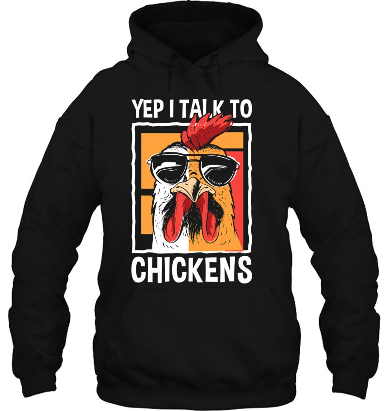 Yep I Talk To Chickens Cute Chicken Buffs Funny Mugs