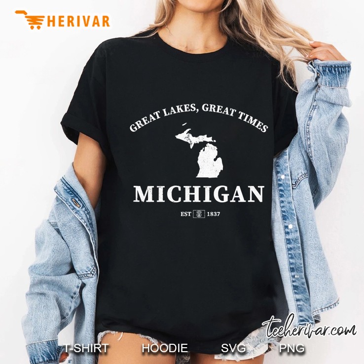 Michigan Great Lakes, Great Times Ladies Tee