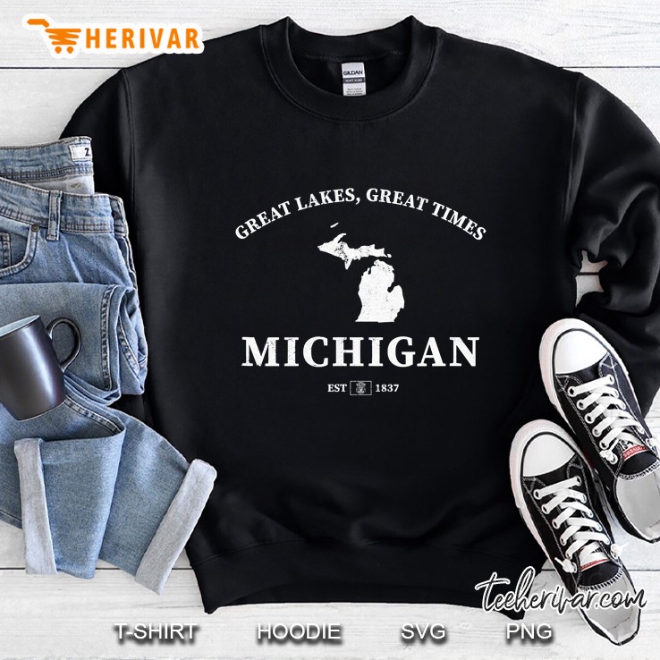 Michigan Great Lakes, Great Times Sweatshirt