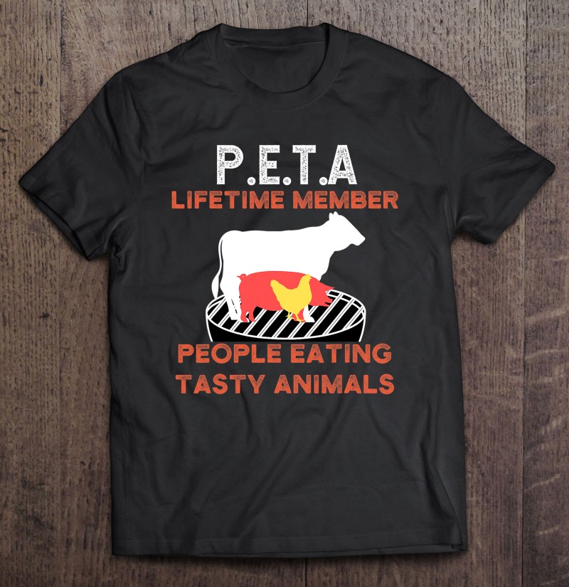 Funny .A People Eating Tasty Animals Bbq Lover Design