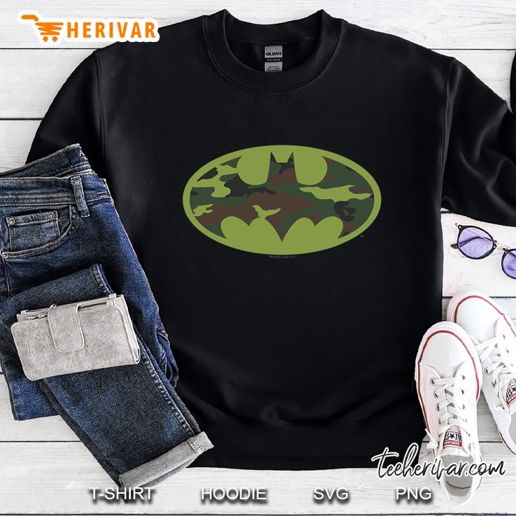 Batman Camo Logo Sweatshirt
