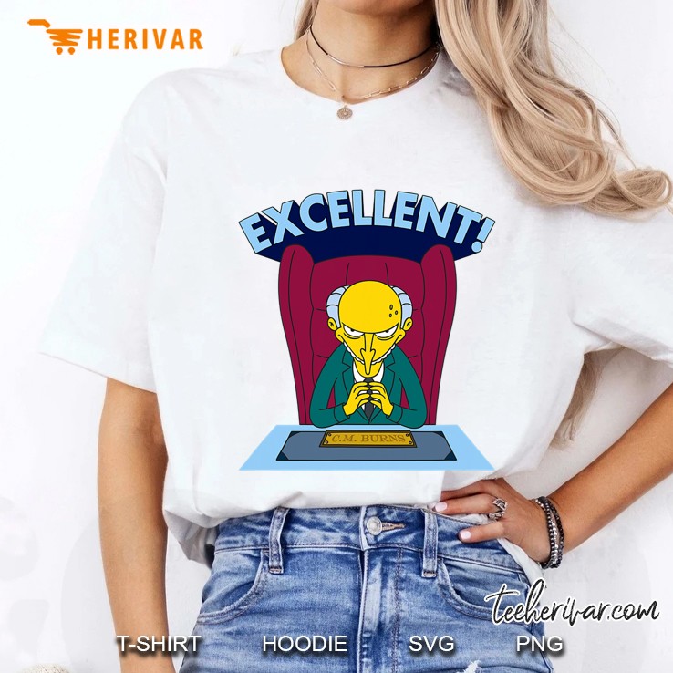 The Simpsons Mr. Burns Excellent Ladies Tee