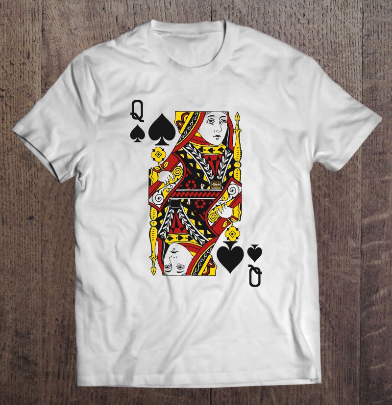 Queen Of Spades Playing Card Poker Card