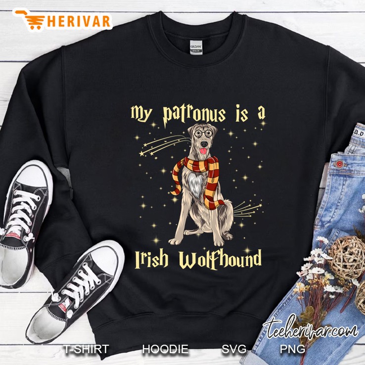 My Patronus Is A Irish Wolfhound For Dog Lovers Sweatshirt
