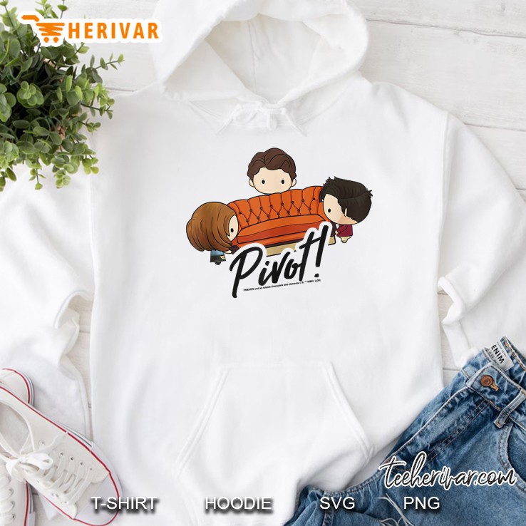 Friends Chibi Pivot Portrait Hoodie