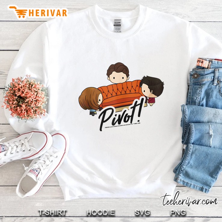 Friends Chibi Pivot Portrait Sweatshirt
