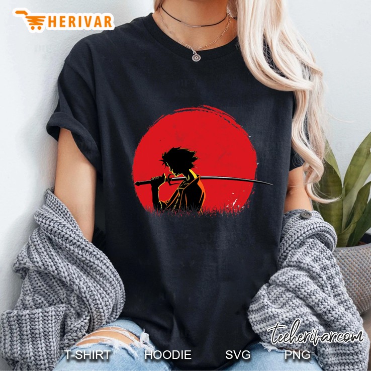 Graphic Samurai Arts Champloos Anime Lovers Ladies Tee