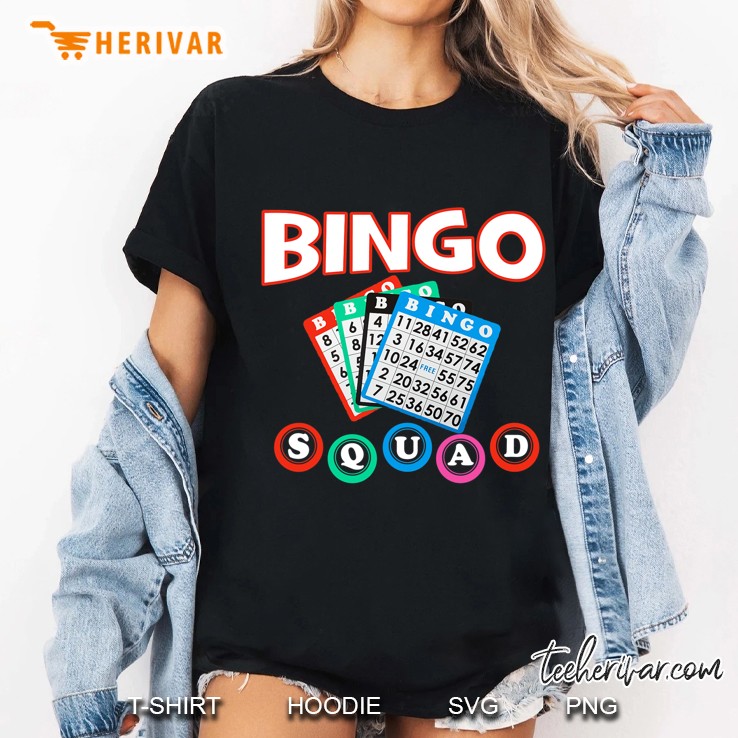 Bingo Squad Shirt For Women & Men Ladies Tee