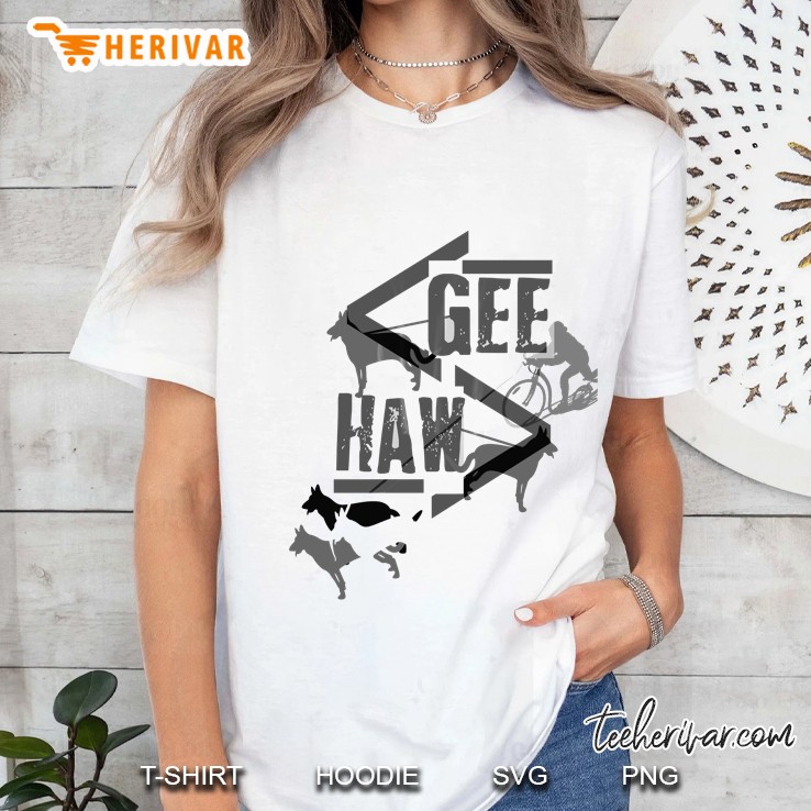 Gee Haw Mushing Ladies Tee