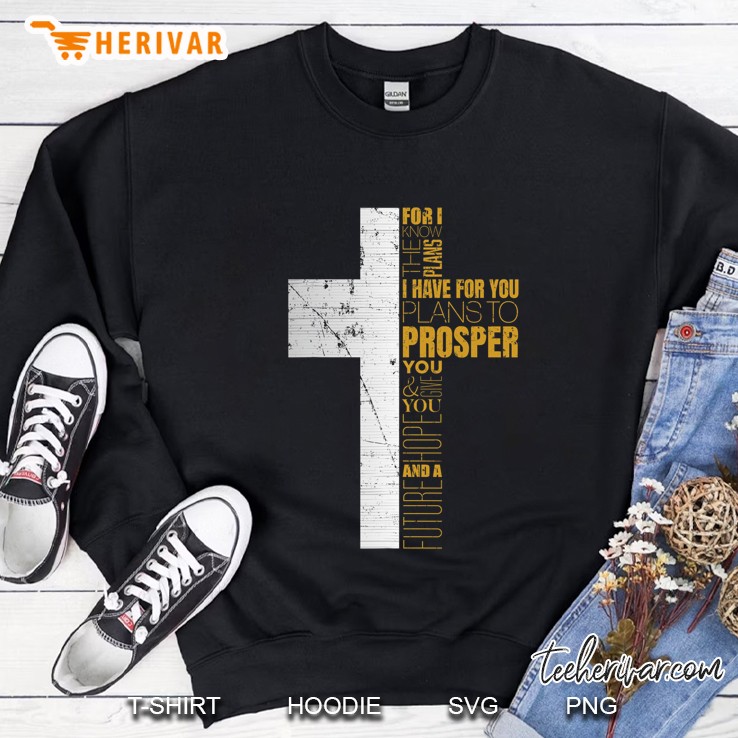 Cool Christian Shirts Men Jeremiah 2911 Gifts Bible Verse Sweatshirt