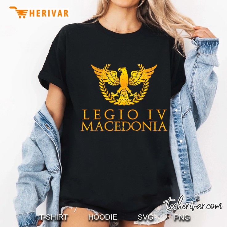 Legio Iv Macedonia Roman Legion Spqr Ladies Tee