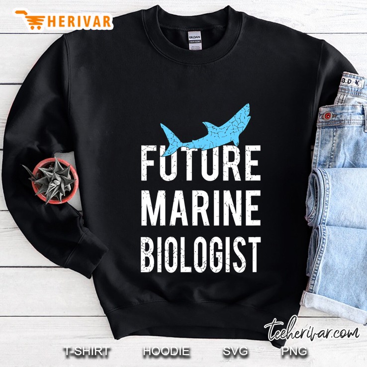 Cute Future Marine Biologist Costume For Kid Child Adult Sweatshirt