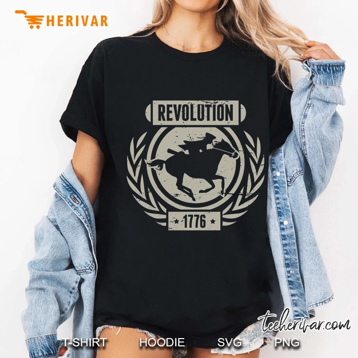Paul Revere - Patriotic American Revolutionary War Ladies Tee