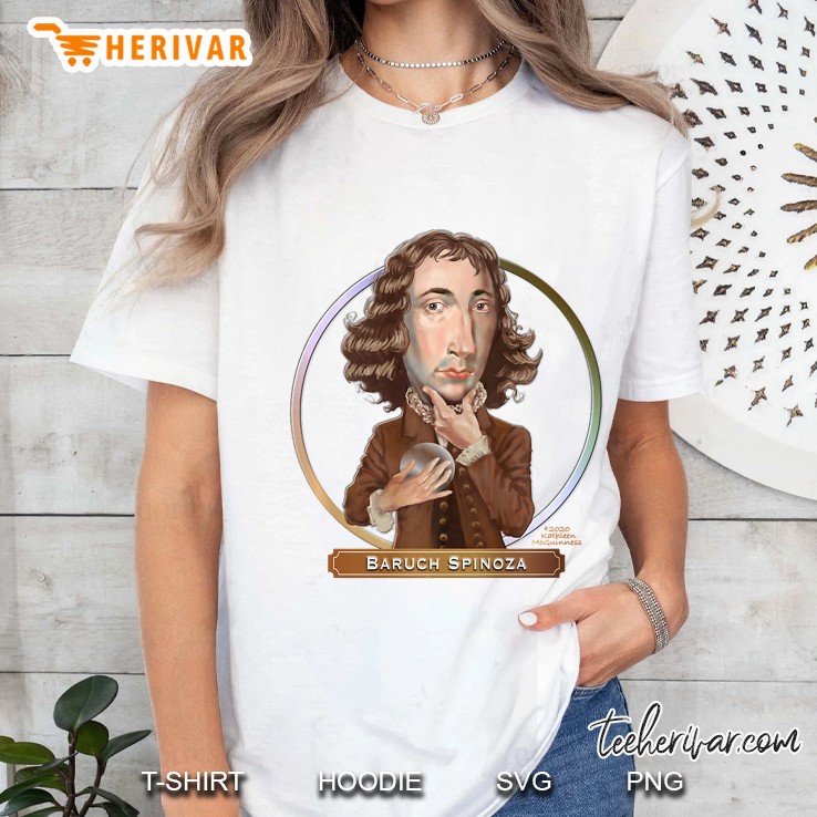 Baruch Spinoza, Philosopher Premium Ladies Tee