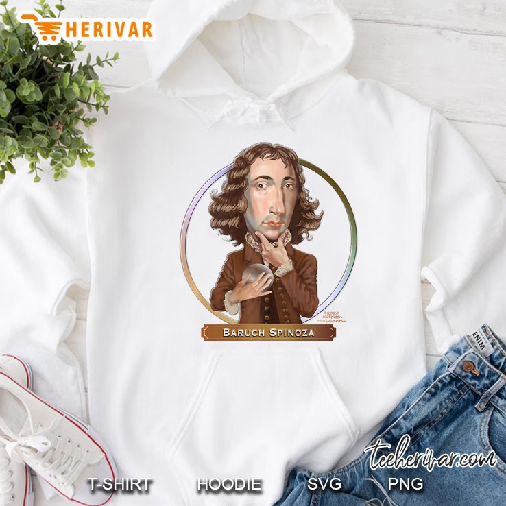 Baruch Spinoza, Philosopher Premium Hoodie
