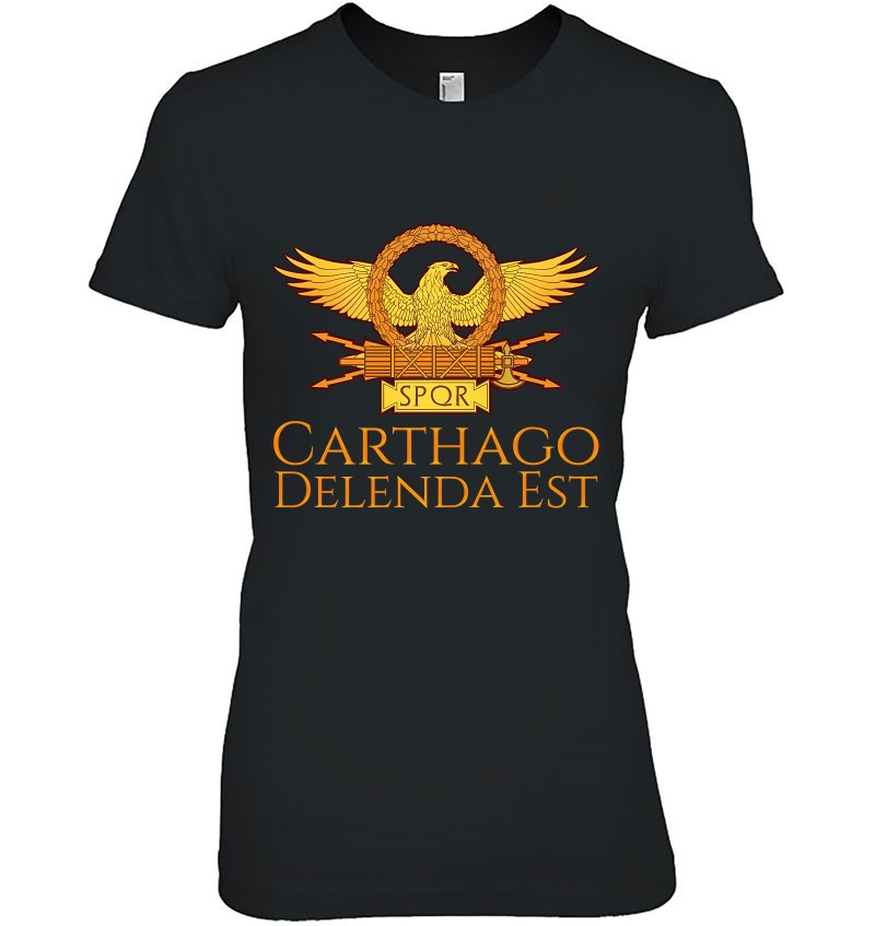 Ancient Roman Quote Shirt Carthage Must Be Destroyed Shirt