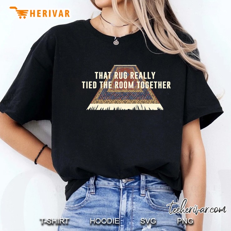 The Big Lebowski Rug Tied The Room Together Graphic Ladies Tee