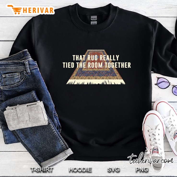 The Big Lebowski Rug Tied The Room Together Graphic Sweatshirt