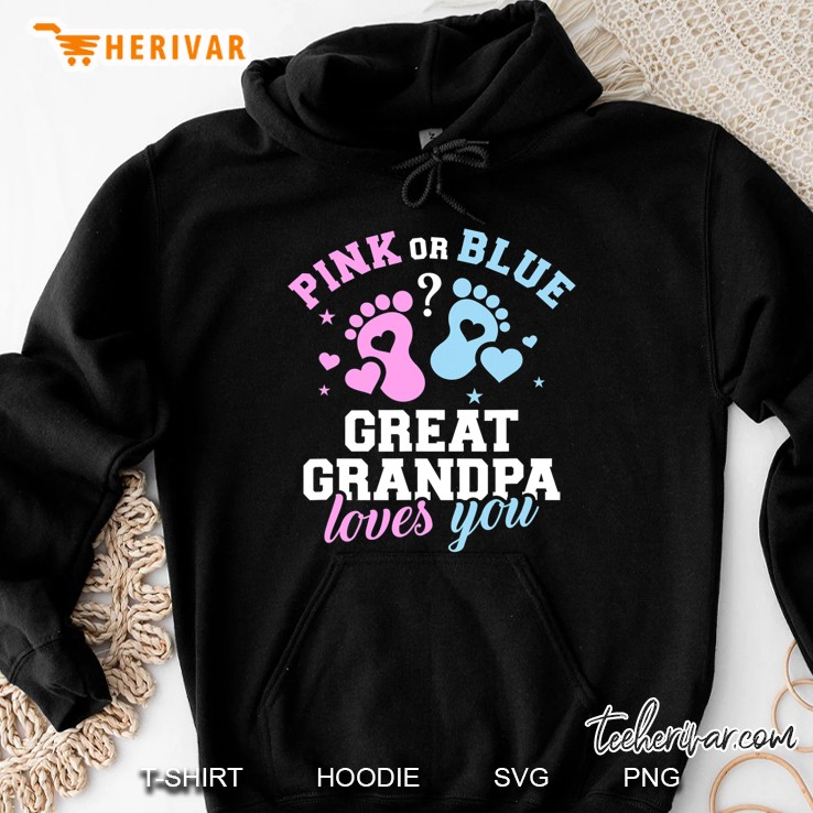 Gender Reveal Great Grandpa Hoodie