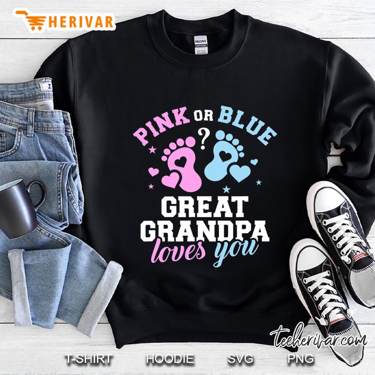 Gender Reveal Great Grandpa Sweatshirt