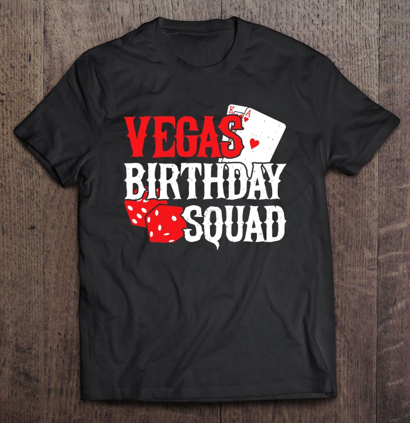 Fun Fabulous Las Vegas Nevada Birthday Crew Personalized Name & Year Vegas Birthday Shirt Unique Gift for Milestone Vegas Trip Birthday