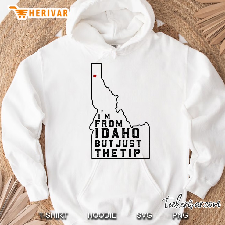 State Designs Just The Tip Idaho Hoodie