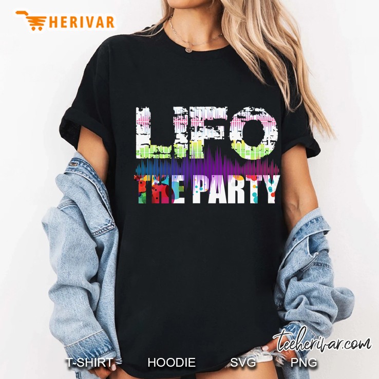 Lifo The Party Accountant Cpa Accounting Ladies Tee