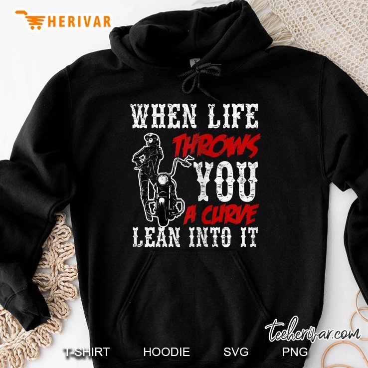 Womens Funny Women Motorcycle Tops For Lady Bikers Hoodie