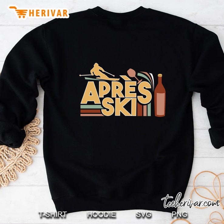 Apres Ski Retro Vintage Style Party Outfit Sweatshirt
