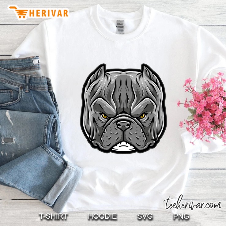 Blue Head American Exotic Bully Pit Bull Dog Sweatshirt