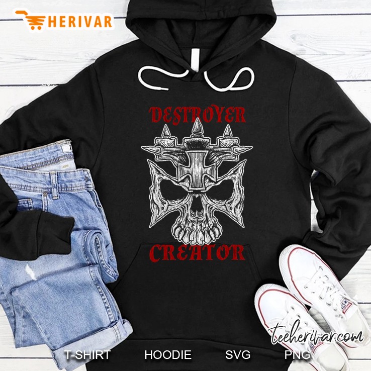 Wwe Triple H Destroyer. Creator. Graphic Hoodie
