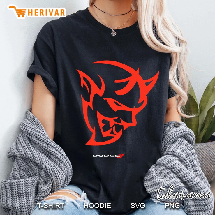 Dodge Demon Logo Ladies Tee