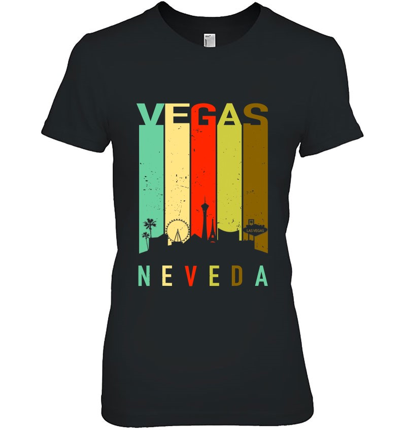 Retro Las Vegas Shirts Vegas Strip Nevada Souvenir Gifts